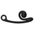 Snail Vibe Curve - 2-in-1 Clitoral Vibrator (Black)