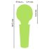 You2Toys Mini Wand - Rechargeable Massager Vibrator (Green)