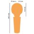You2Toys Mini Wand - Rechargeable Massager Vibrator (Yellow)