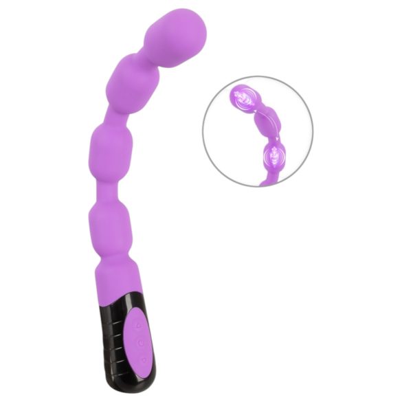 You2Toys - Beaded G-Spot & P-Spot Vibrator (Purple)