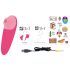 ROMP Shine X - Rechargeable Airwave Clitoral Stimulator (Pink)