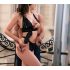 Fifty Shades of Grey - Come to Bed Set - 3 Pieces (Black)