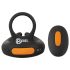 Rebel - Vibrating Black Penis Ring & Testicle Vibrator