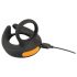 Rebel - Vibrating Black Penis Ring & Testicle Vibrator