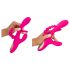 SMILE - Triple Action Tongue Vibrator (Pink)
