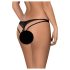 Obsessive Picantina - Double Strap Women's Panty (Black) - L/XL