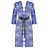 Obsessive Cobaltess - Lace Robe (Blue)