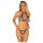 Obsessive Xenita - Sheer Patterned Bra Set (Gray)