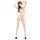 Passion BS013 - Striped Fishnet Set (White) - Sizes S-L