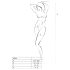 Passion BS020 - Decorated Open Jumpsuit (Black) - Sizes S-L