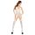 Passion BS024 - Mesh-Heart Lace Set (White) - S-L