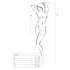 Passion BS027 - Mesh Mini Dress (White) - S-L