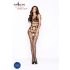 Passion BS032 - Black Mesh Open-Net Bodysuit (S-L)