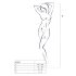 Passion BS059 - White Mesh Set (S-L)