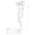 Passion BS060 - White Diamond Mesh Set (S-L)