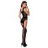 Passion BS061 - Floral Lace Set (Black) - S-L