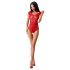 Passion BS064 - Red Open Fishnet Bodysuit (S-L)