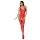 Passion BS069 - Red Openwork Fishnet Bodysuit with Decor - S-L