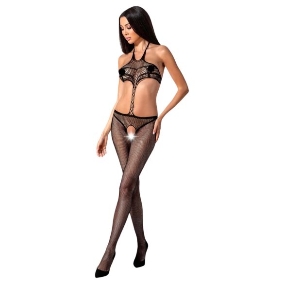Passion BS080 - Premium Black Jumpsuit (Sizes S-L)