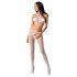 Passion BS080 - Premium White Jumpsuit (S-L)
