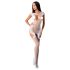 Passion BS082 - Lace Sleeveless Mesh Set - White (S-L)