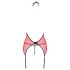 Passion Peonia - Red Top & Thong Set
