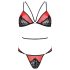 Passion Peony - Red Lingerie Set