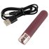 Magic Shiver - Red Eco-Friendly Wand Vibrator