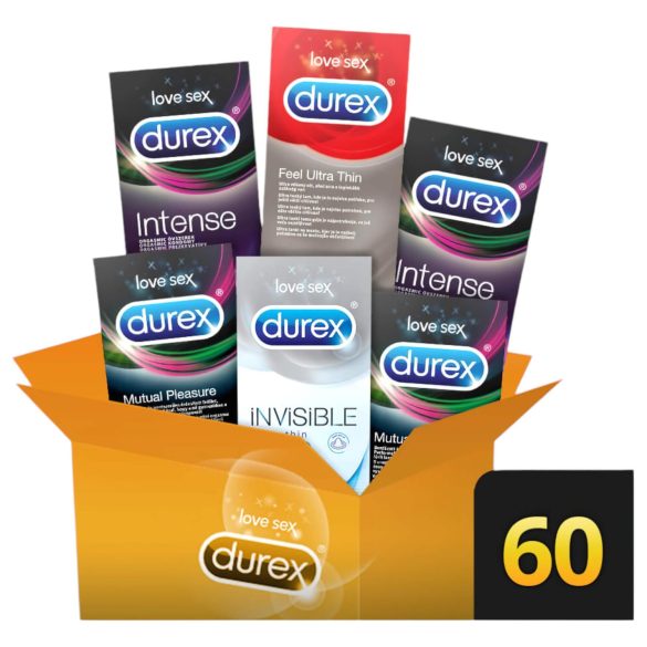 Durex Premium - Extra Pleasure Condom Pack (60 pcs)