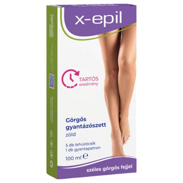 X-Epil - Green Roller Waxing Kit