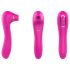 WEJOY Allen - Rechargeable Dual Vibrator for Internal & External Pleasure (Pink)