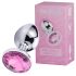Desirel Pink Jewel S - Silver-Pink Anal Plug
