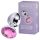 Desirel Pink Jewel L - Silver-Pink Anal Plug