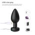 Desirel Easy Obsidian - Wireless Radio-Controlled Anal Vibrator (Black)