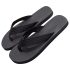 Black Flip-Flop Sandals with Whistle Sole