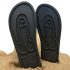 Black Flip-Flop Sandals with Whistle Sole - 42/43