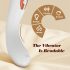 IntiGlow - LED G-Spot Vibrator for Rejuvenation (White)