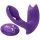 Inya Bump-N-Grind - 2-in-1 Heated Clitoral Vibrator with Remote (Purple)