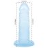 Addiction Cocktails - Suction Cup Dildo (Blue)