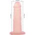 Addiction Cocktails - Suction Cup Dildo (Peach)