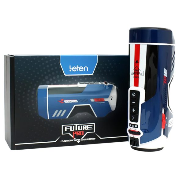 Leten SM Future Pro - Thrusting, Moaning, Tightening, Warming Masturbator (Blue)