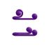 Snail Vibe Duo - Rechargeable 3-in-1 Stimulating Vibrator (Purple)
