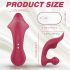 Sex HD Chomper - clitoral and anal vibrator (red)