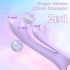 Kaethe Vibrator with Clitoral Arm - Purple Sensation
