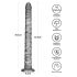 Lovetoy King Size - Extra Large Vibrator - 40.5 cm (Gray)