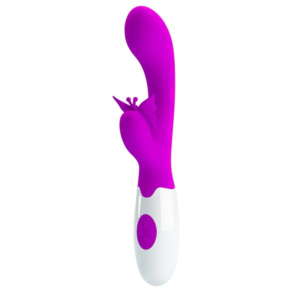 Pretty Love Butterfly Kiss – Pink Clitoral Vibrator with Arm