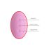 Pretty Love Susie - Rechargeable, Waterproof Thrusting Vibrator (Pink)