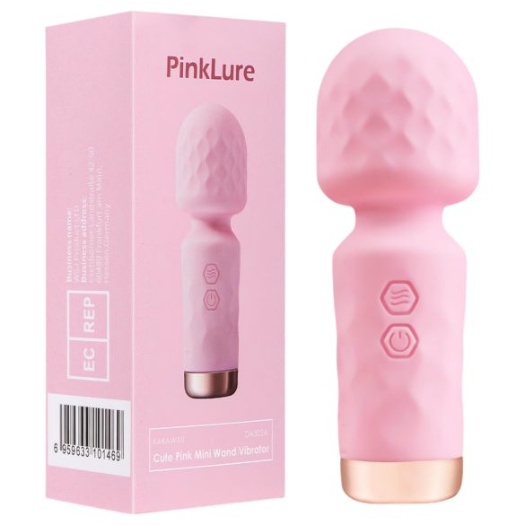 Vibeconnect - Rechargeable, Waterproof Mini Massager Vibrator (Pink)