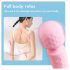 Vibeconnect - Rechargeable, Waterproof Mini Massager Vibrator (Pink)