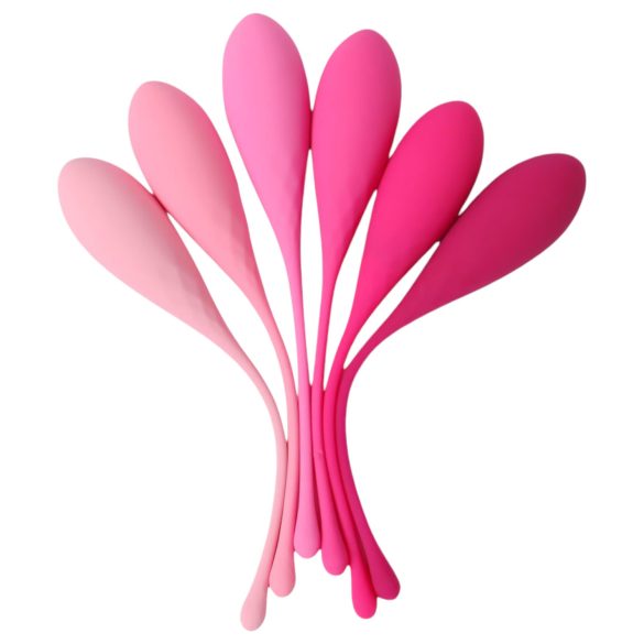 Sex HD Eggs - Set of 6 Geisha Balls (Pink)